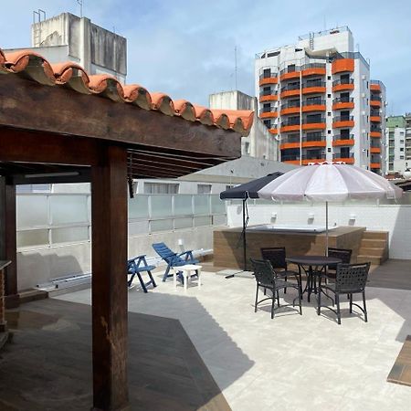 Cobertura Guaruja Apto Com Jacuzzi E Churrasqueira Εξωτερικό φωτογραφία