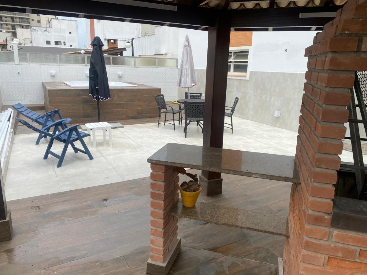 Cobertura Guaruja Apto Com Jacuzzi E Churrasqueira Εξωτερικό φωτογραφία