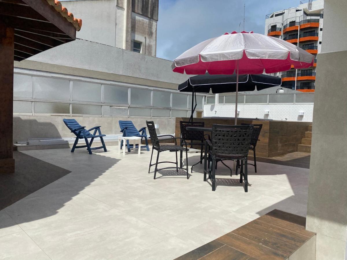 Cobertura Guaruja Apto Com Jacuzzi E Churrasqueira Εξωτερικό φωτογραφία